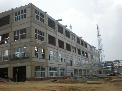钢骨架轻型墙板展示
